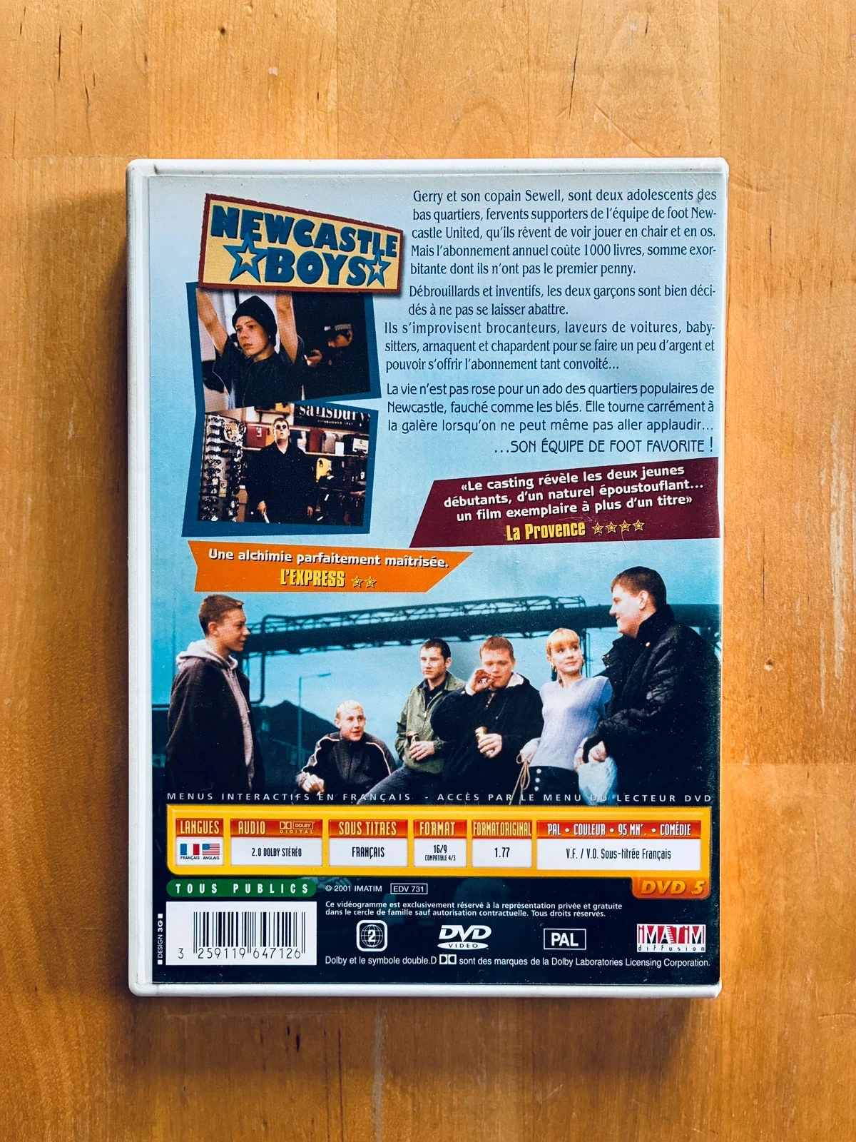 DVD Newcastle Boys. – photo 3